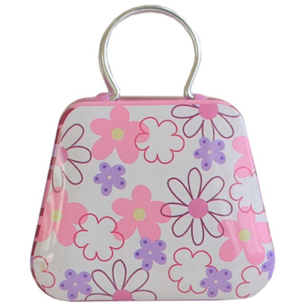 MOD FLOWER TIN "HANDBAG"                    🎉HP🎉